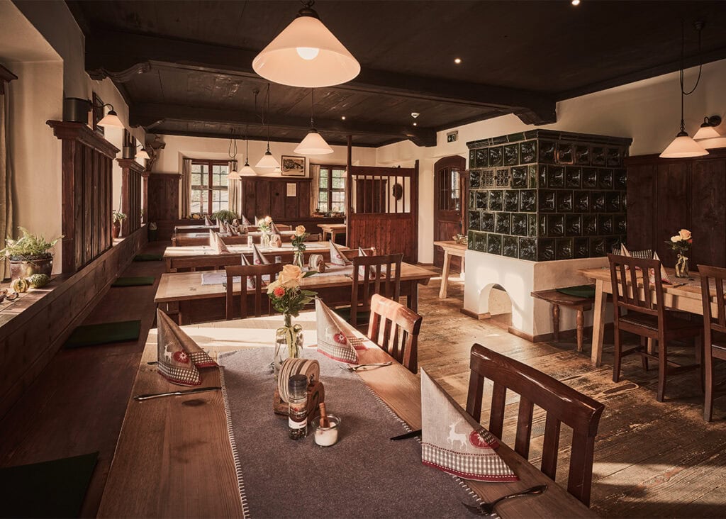 Wirtsstube im Raitner Wirt im Chiemgau