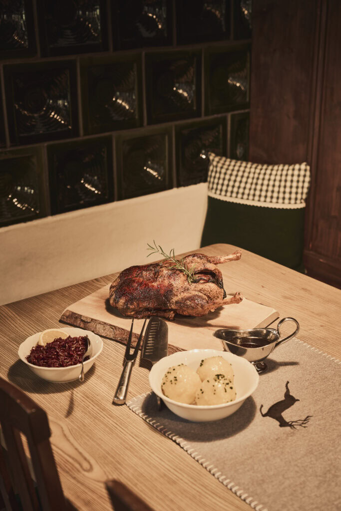 Weihnachtsgans beim Raitner Wirt im Chiemgau