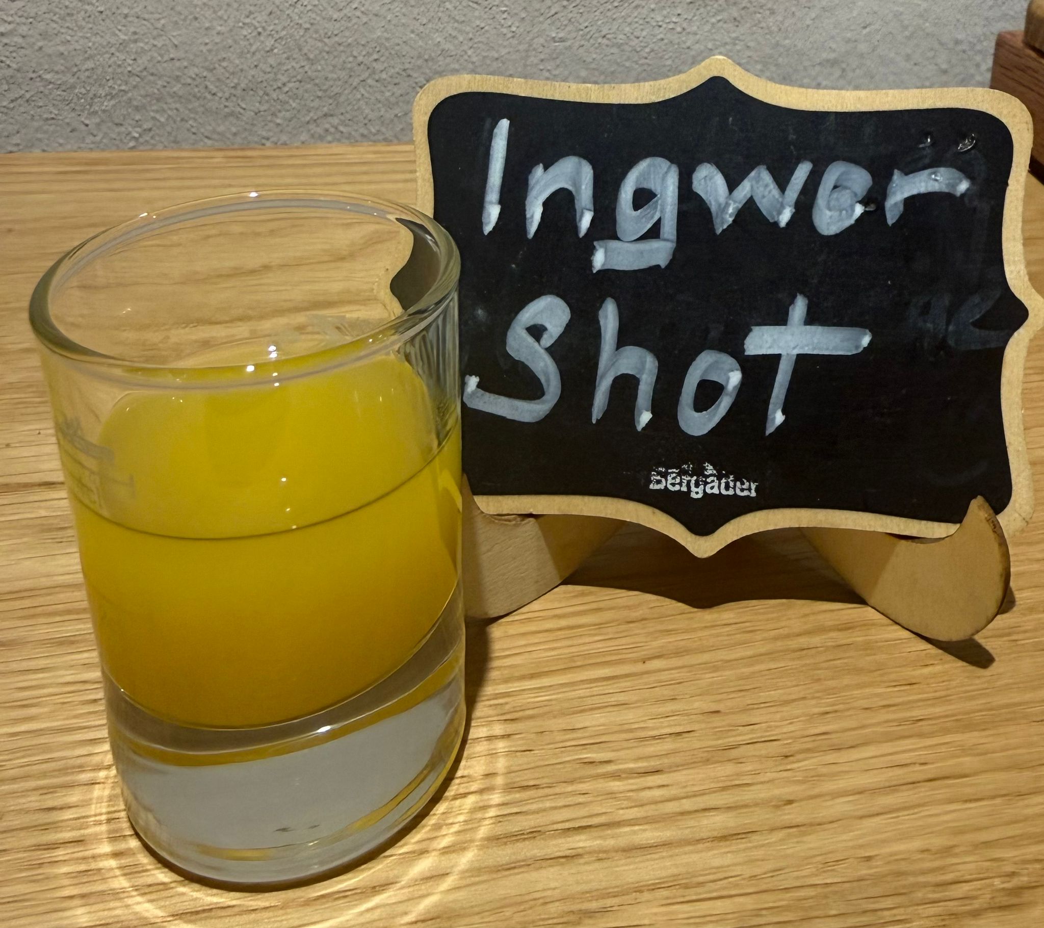 Rezept für Ingwershot